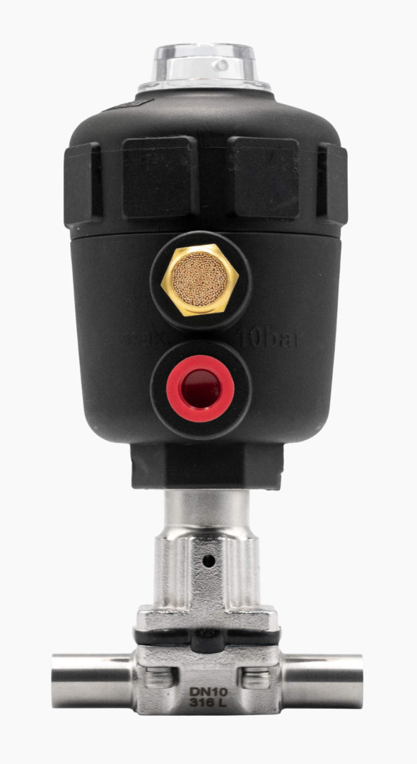 Клапан диафрагмовый VZDCF-20-WW-S-P-PE