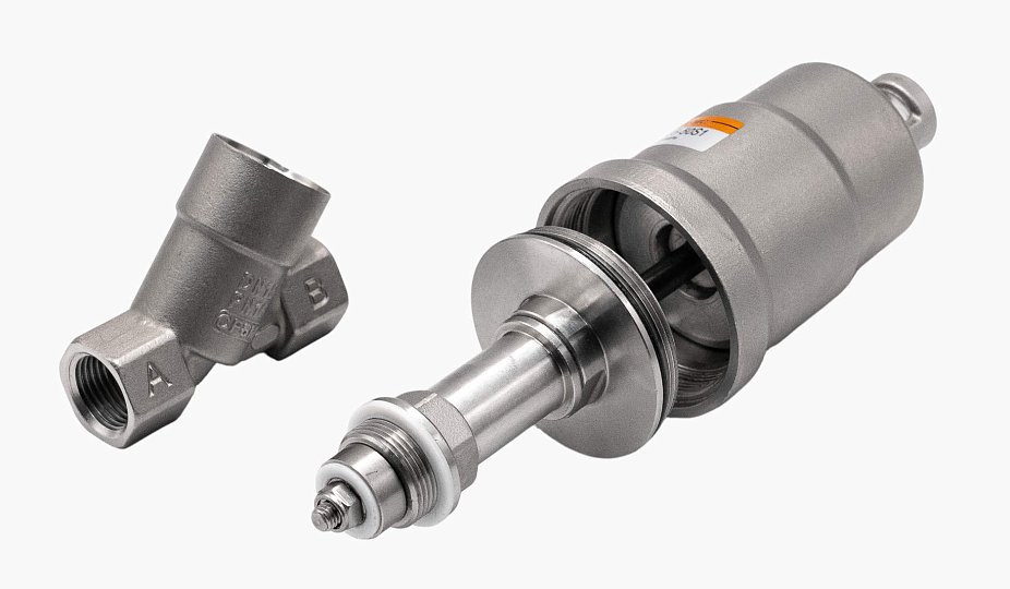 Ремкомплект для углового клапана с пневмоуправлением EMCJ-25-63-XLB (FKM+PTFE)