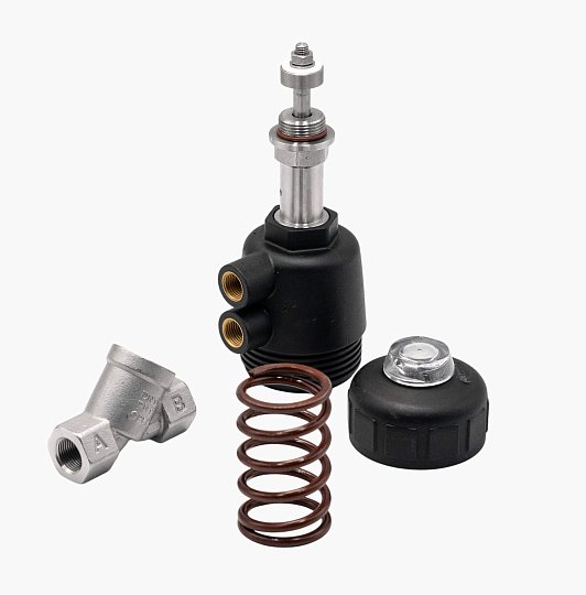 Ремкомплект для углового клапана с пневмоуправлением EMCP-15-50-XLB (FKM+PTFE)