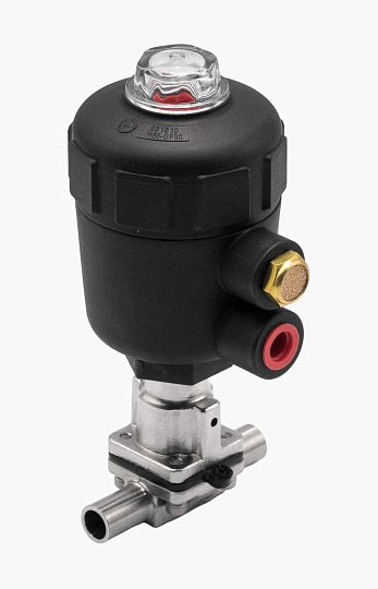 Клапан диафрагмовый VZDCF-65-WW-S-P-PE