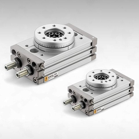 Приводы поворотные "рейка-шестерня"