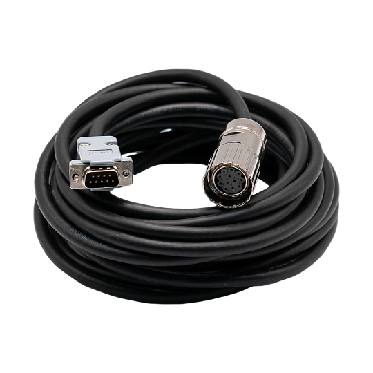 Кабель двигателя энкодерный NEBR-M23G12-E-8-M-S1G9